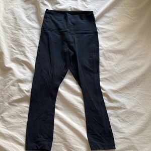 Lululemon Athletica Black Capri Leggings